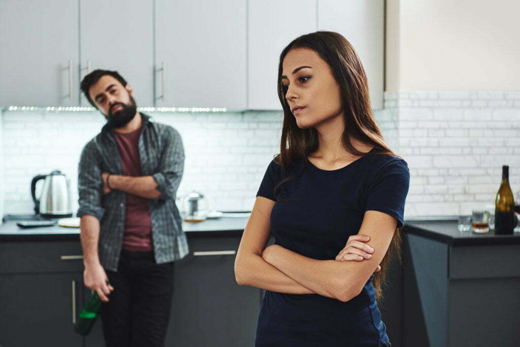 The lesson is that you can still make mistakes and be forgiven. Young family, husband alcoholic